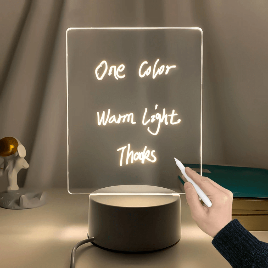 Cutify™ Creative Acrylic LED Noteboard - Cutify
